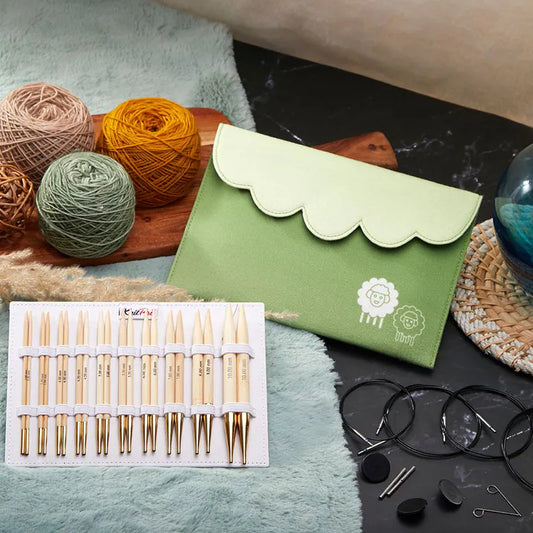 Bamboo Normal Interchangeable Needle Sets - 13cm (5”)