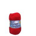 Silver Moon Plain - 110 bright red