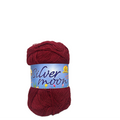 Silver Moon Plain - 111 maroon