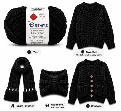Blankie Solid - Dreamz-Black